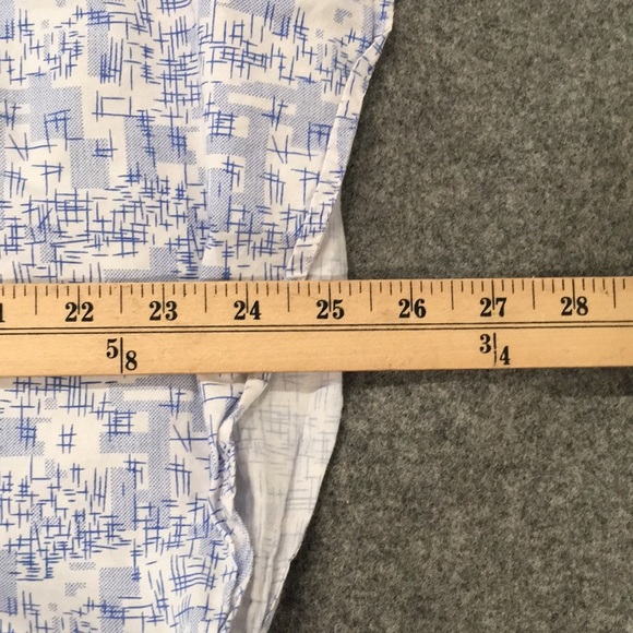 Polo by SH Fashion Boys Sz 10/12 Geometric Button Up Shirt Preppy - Picture 10 of 10